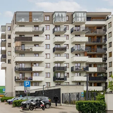Industrial Pet-Friendly Apartment With Movie Projector By Noclegi Renters Warsaw Exterior photo